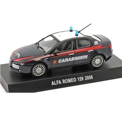 Alfa Romeo 159 2006 Carabinieri Polizia 1:43 auto di metallo Agostini *69 - Immagine 1 di 2