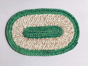 Home Decor Green Rug Front Indoor Doormat / Round shape - Picture 1 of 3