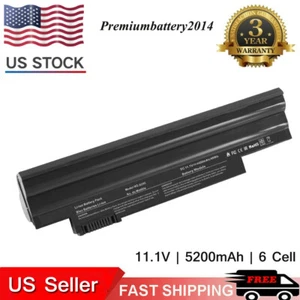 6 Cells Battery for ACER Aspire One 722 D255 D257 D270 355 AL10A31 AL10B31 522 - Picture 1 of 6