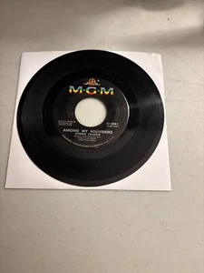 CONNIE FRANCIS AMONG MY SOUVENIRS / GOD BLESS AMERICA 7" VINYL 45 RPM VG+ - Picture 1 of 2
