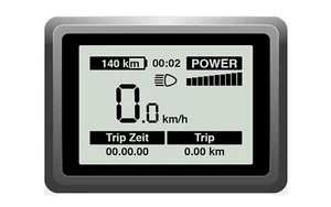 Kalkhoff Raleigh Rixe IMPULSE EVO PANTALLA ÚNICA GRANDE Computadora de a bordo