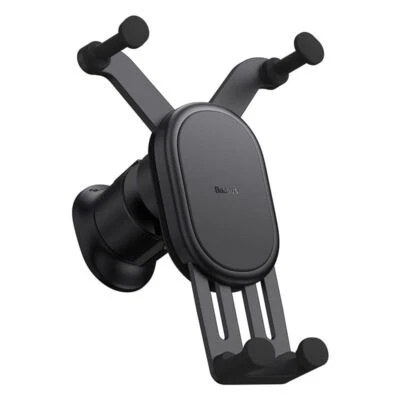 Baseus Car Phone Holder Air Vent Mount for 5.4-6.7" Smartphones, Black - Image 1 of 4