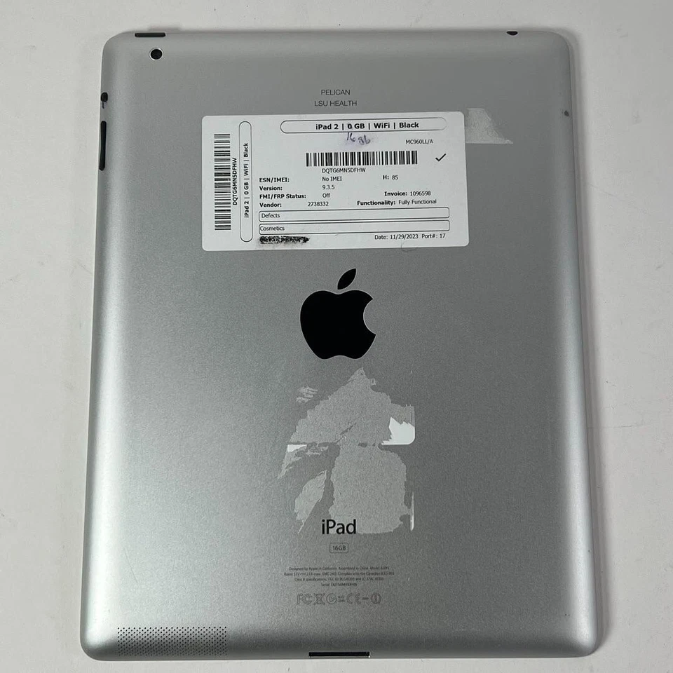 Apple Ipad 2 16gb Black - TESTED AND UNLOCKED - Image 1 of 3