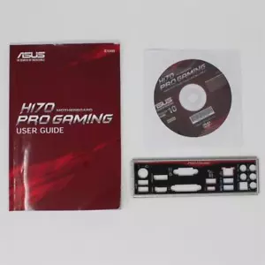 ASUS H170 Pro Gaming - ATX Blende Slotblende Slotblech IO Shield (#3140) - Afbeelding 1 van 1