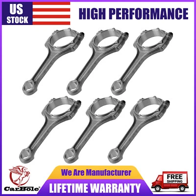 6Pcs STD. Connecting Rods For 2011-2019 Dodge Chrysler 200 300 Jeep RAM 3.6L - Image 1 of 4