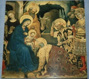 Gentile da Fabriano: Adoration of the Magi - Large Christmas Card NEW & Sealed - Picture 1 of 3