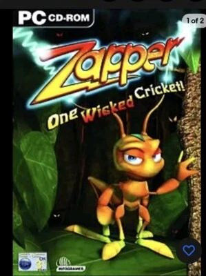 Sealed New Rare Zapper: One Wicked Cricket! - PC CD-ROM Game  AKVG  - Image 1 of 3