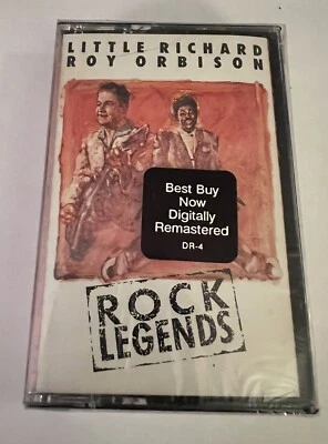 LITTLE RICHARD / ROY ORBISON - ROCK LEGENDS NEW CASSETTE TAPE SEALED - Image 1 of 3