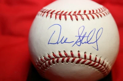 DREW STUBBS AUTOGRAFADO AUTOGRAFADO AUTOGRAFADO DA LIGA PRINCIPAL DE BEISEBOL OML ROCKIES CERTIFICADO DE AUTENTICIDADE - Imagem 1 de 2