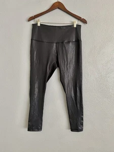 Leggings para mujer VOGO Athletica talla grande negros brillantes - Imagen 1 de 5