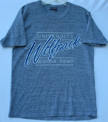 Vintage Jansport Nevada Wolfpack poly/cotton/rayon  T-shirt men's size medium - Image 1 of 2