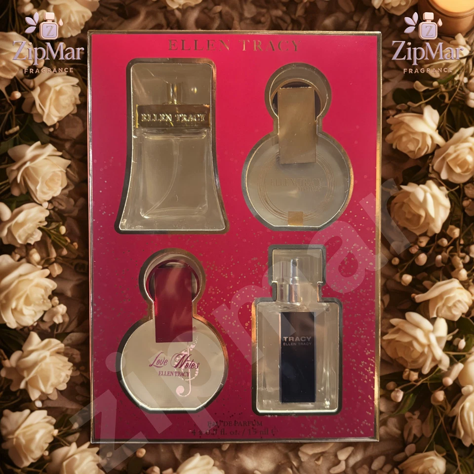 Nuevo Juego de Regalo Clásico Signature Coffret Ellen Tracy Eau de Parfum Spray 4x0.25.oz Foto 1 de 4