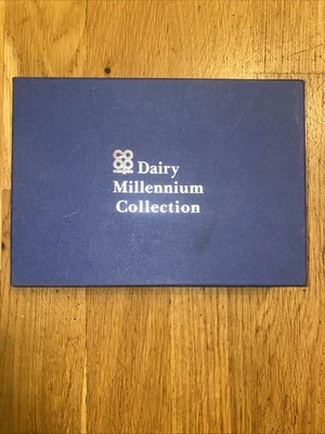 Co-Op Dairy Millennium Collection 3 Piece Lledo Milk Vans, Complete Box - Image 1 of 4