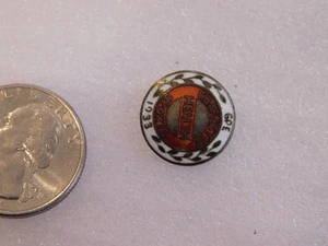 Prendedor deportivo de salud moderno esmaltado de plata de ley 1933 personaje cruzado de salud - Imagen 1 de 4