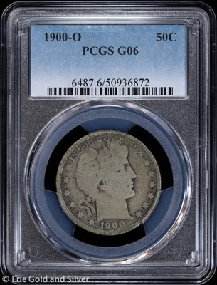 1900-O 50C Barber Half Dollar PCGS G 06 | Good 6 - Image 1 of 4