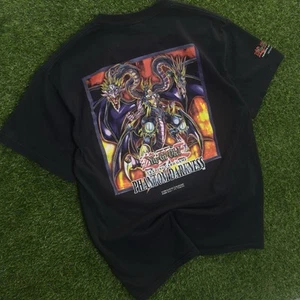 Vintage Anime Yugioh Card Game Video Game Promo Shirt Men M Rare Phantom Dark a2 - Picture 1 of 9