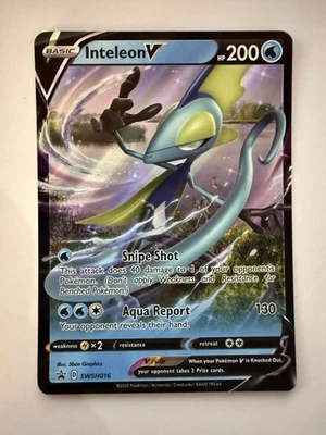 Inteleon V Swsh016 Swsh: Sword & Shield Promo Cards Holo - Image 1 of 2