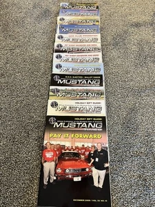 Mustang Times Magazines 2009 Complete set.  All 12 Months - Picture 1 of 4