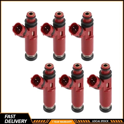 6PCS Fuel Injectors MD357267 For 2001-2002 Mitsubishi Montero 3.5L 195500-3970 - Изображение 1 из 4