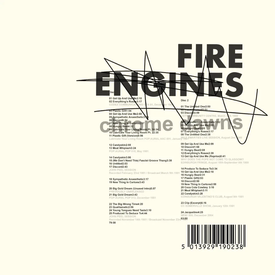 Fire Engines Chrome Dawns (CD) Album Digipak - Bild 1 von 1