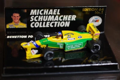 1:64 Paul's Model Art  M Schumacher Benetton Ford B192  Edition 64, Nr. 1 - Image 1 of 4