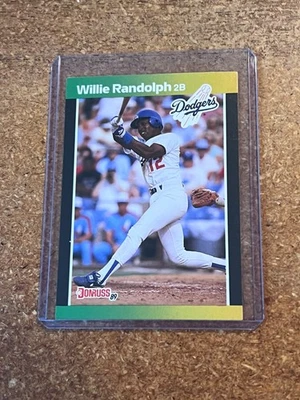 1989 Donruss Baseball Traded # T-8 Willie Randolph - Image 1 of 2