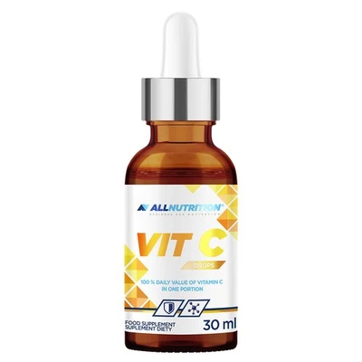 ALL NUTRITION® VITAMIN C Tropfen 30ml 35 Portionen + extra BONUS