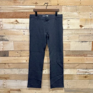 Betabrand Pants Womens XL Grey Mid Rise Preppy Comfort Stretch Straight - Picture 1 of 5