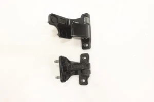 2020 - 2023 MERCEDES E350 W213 REAR RIGHT SIDE DOOR HINGE SET OF 2 OEM BLACK_040 - Picture 1 of 19