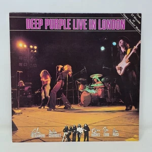 Deep Purple – Live In London Green Harvest UK Vinyl LP Near Mint - Picture 1 of 5