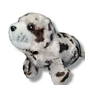 Wild Republic Plush Harbor Seal Pup Baby Nursery Stuffed Animal Shower Gift 12" - Picture 1 of 11