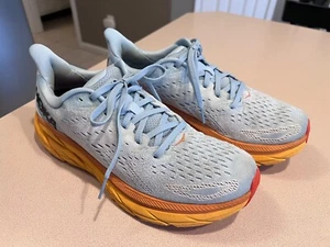 Hoka One One Women's " Clifton 8 " Summer Song Ice Flow Shoes Size 10B - Picture 1 of 5