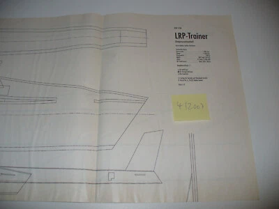 LRP-Trainer - Bauplan aus FMT FLUGMODELL UND TECHNIK 04/2007 – ohne Zeitschrift - Bild 1 von 2