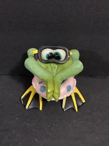 RARE Vintage Sprogz Frog Collection Figurine Scuba Swim Pool Goggles Mask Water - Picture 1 of 5
