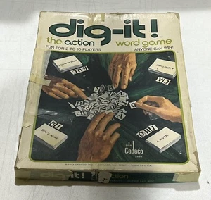 Vintage "Dig-It!" The Action Word Game by Cadaco - 1973 Edition - Complete! - Picture 1 of 3