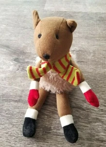 Gund ~ KNIT FOX ~ 7.5" Christmas Holidays Plush Stuffed Toy # 4043904 - Picture 1 of 4