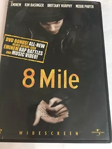 8 Mile Widescreen DVD Ships Free Same Day With Tracking - Picture 1 of 2