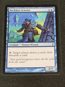 Magic the Gathering Conspiracy Reckless Scholar - Picture 1 of 2