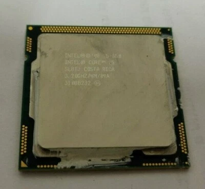 3x Intel Core i5 LGA1156 CPU Lot: 1x SLBTJ i5-650 + 1x i5-760 SLBRP + 1x i5-750 - Image 1 of 3