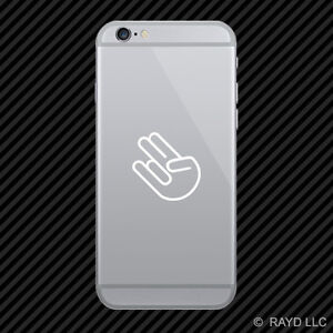(2x) Shocker Cell Phone Sticker Mobile colloquially many colors