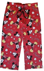 Disney Spellout Mickey Mouse Women's Size Large Sleepwear Lounge Pants  - Picture 1 of 5