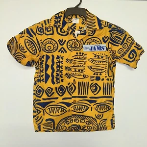 Vintage 1990’s Original Jams Boys Hawaiian Shirt, Deadstock NWT, Size Medium - Picture 1 of 2