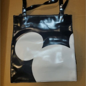 Walt Disney World White & Black Mickey Tote Bag - Picture 1 of 5