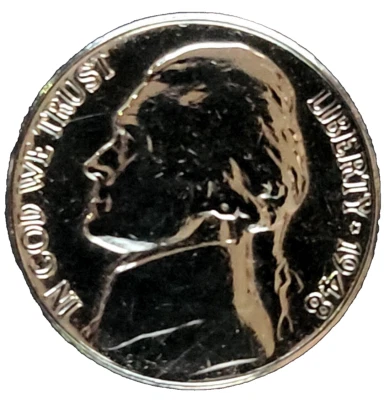 USA - 5 Cent - 1948 - P - Jefferson Nickel - Copper Nickel - 5C - Large Date - Image 1 of 4