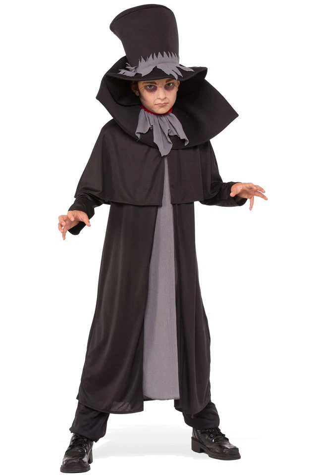 Fantasia infantil Dapper Death vitoriana Grim Reaper - Imagem 1 de 1