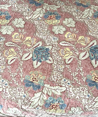 Funda nórdica Pottery Barn Palampore jacobea grande floral KING Foto 1 de 4