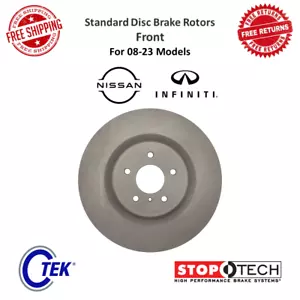 StopTech C-Tek Standard Disc Brake Rotor Front For Nissan 370Z / Infiniti FX50 - Picture 1 of 12