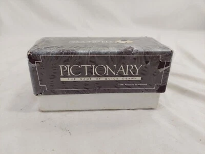 Vintage 1987 Pictionary Game Second Edition Card Set Box 133 New Sealed - Image 1 of 4