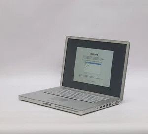 Apple PowerBook G4 de 15 pulgadas 1,5 GHz 512 MB RAM 80 GB HDD A1095 finales de 2004 25317 - Imagen 1 de 13