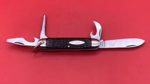 Case XX 640045R Delrin (plastic) Handle 4 Blade Pocket Knife VINTAGE 1978 - Picture 1 of 24